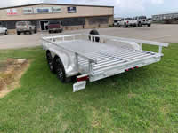 5th Lake 14’ tandem all aluminum trailer